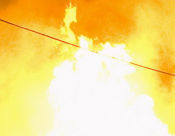 Крупный пожар на пищевом комбинате в Новокузнецке потушен