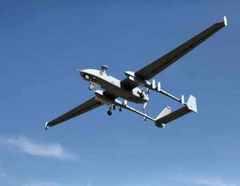Беспилотный летательный аппарат в небе. Фото: Israel Aerospace Industries via Getty Images