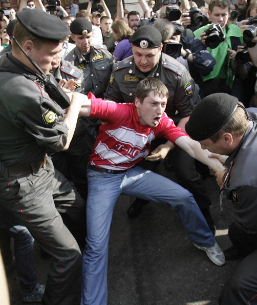 Более 100 участников марша несогласных задержали в Москве. Фоторепортаж