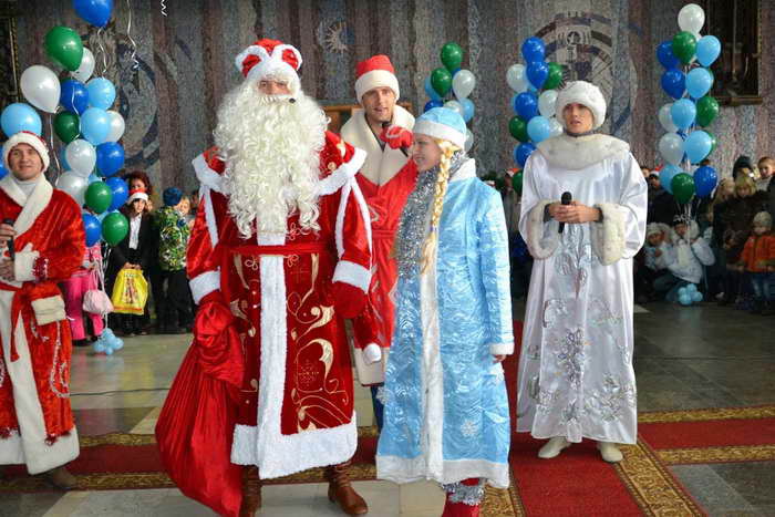 Дед Мороз прибыл в Новороссийск