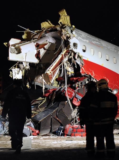 Число жертв крушения Ту-204 возросло до 4