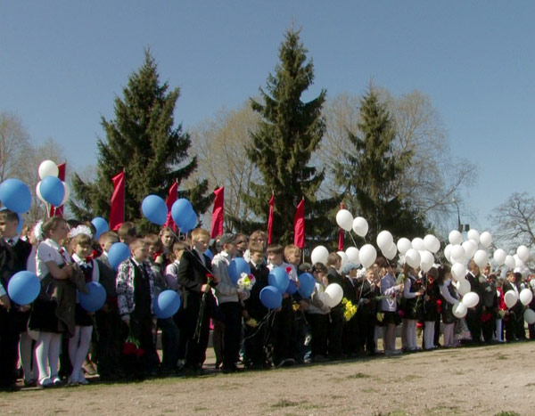 Празднование 9 мая под Петербургом