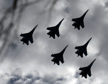 «Русские витязи» выступят на авиасалоне BIAS-2014. Фото: ANDREY SMIRNOV/AFP/Getty Images