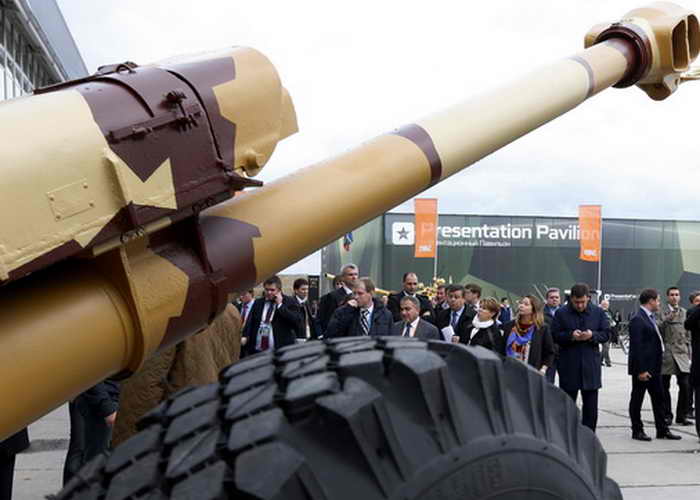 Выставка Russian Arms Expo-2013 в Нижнем Тагиле. Фото: DMITRY ASTAKHOV/AFP/Getty Images 