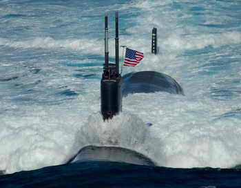 ВМС США приняли на вооружение новейшую атомную подводную лодку
