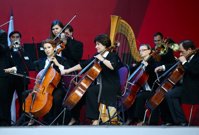 Концерт в честь открытия конгресса ИААФ прошёл в Москве