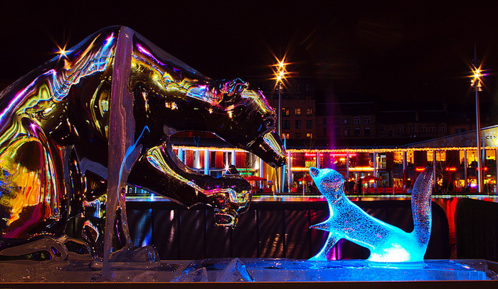 Ледовые скульптуры представят в Красноярске мастера разных стран