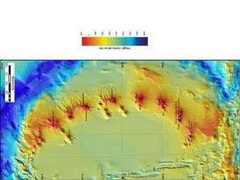 В районе  Антарктики найдены подводные вулканы. Фото с donbass.ua
