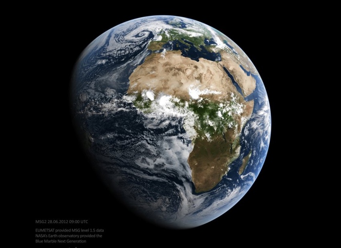 Фотографии Земли со спутника обработаны с помощью нового метода. Фото:  moments-from-space.com