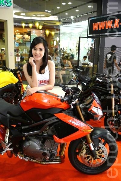 Новейшие мотоциклы на мото-шоу в Бангкоке