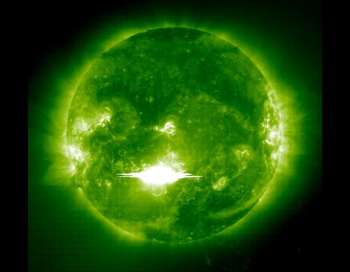 Солнце. Фото: Solar & Heliospheric Observatory/NASA via Getty Images