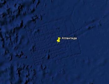 Атлантиду нашел Googl. Фото: Google Earth