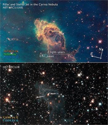Взрыв сверхновых звёзд влияет на жизнь на Земле