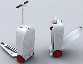 Чемодан-скутер доставит вас в аэропорт. Фото: uraltourism.ru