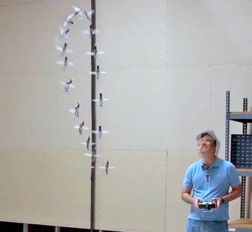Робот-шпион  колибри прошёл лётные испытания