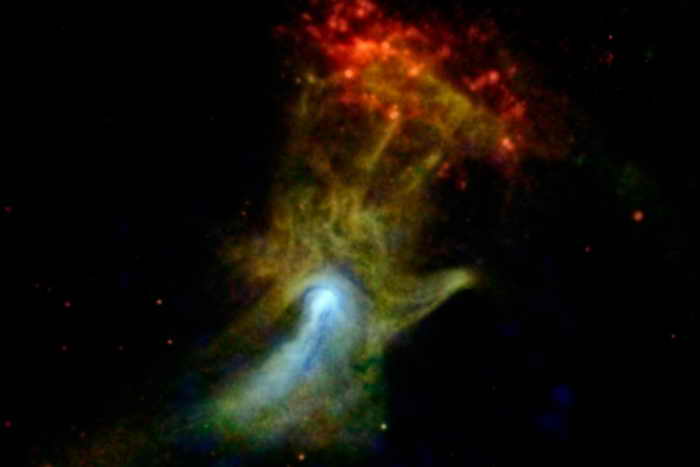 Космический телескоп сфотографировал «Руку Бога»