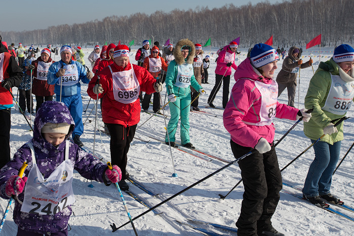 Лыжня России-2013 в Иркутске