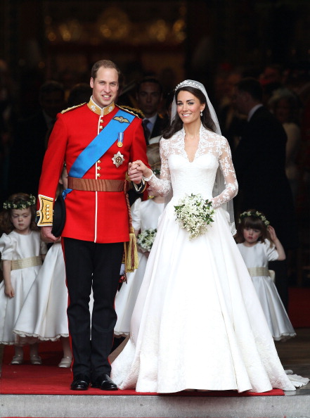 Принц Уильям и леди Кэтрин,  герцог и герцогиня  Кембриджские, отмечают первую годовщину  своей свадьбы