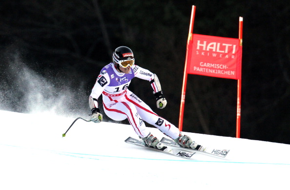 Элизабет Гергль завоевала золотую медаль в супергиганте чемпионата по горным лыжам. Фото: Clive Mason/Getty Images