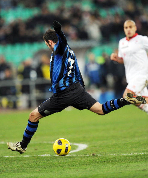 Матч «Интер» - «Бари» сыгран  со счетом 3:0 . Фоторепортаж Фото: Giuseppe Bellini/Getty Images