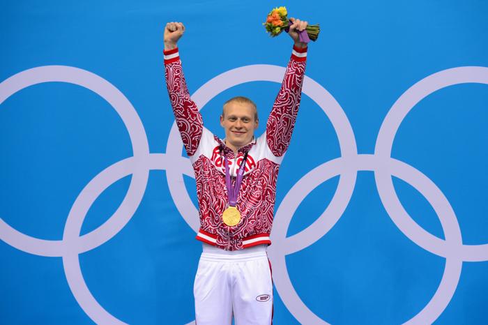 Илья Захаров, прыгун в воду с 3-метровой высоты, завоевал золото Олимпиады Лондона