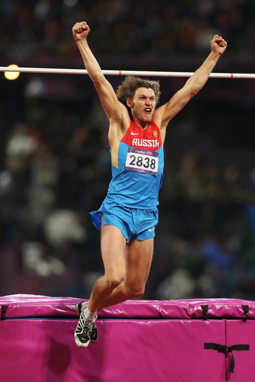Иван Ухов, российский прыгун в высоту, стал Олимпийским чемпионом