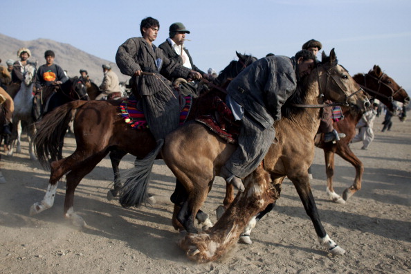 Buzkashi – национальные спортивные состязания в Афганистане