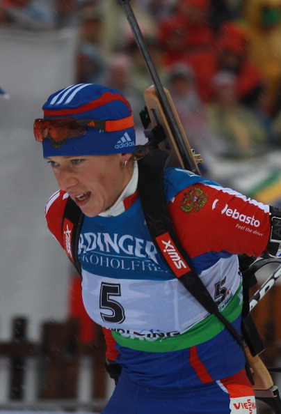 Ольга Зайцева в Кубке мира по биатлону принесла России первое золото