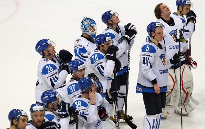 Сборная России по хоккею выигрывает у  финнов со счётом 6:2. Фоторепортаж из Хельсинки