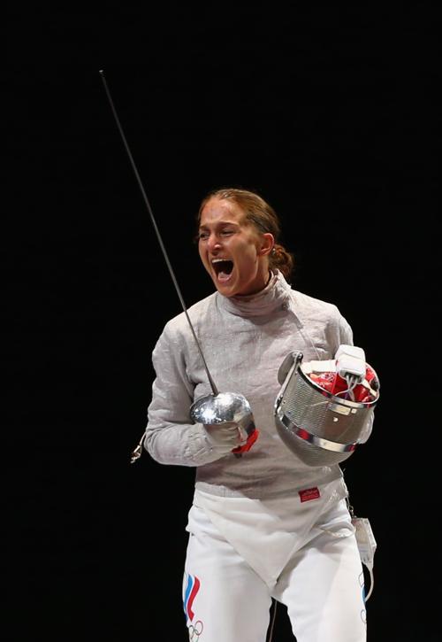Софья Великая стала обладательницей серебряной медали Олимпиады по фехтованию на саблях
