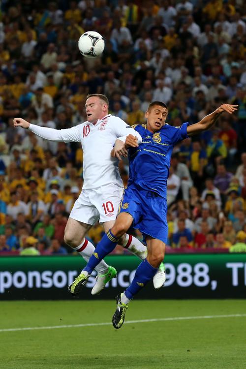 Фоторепортаж и видео с матча Украина–Англия на  Евро-2012. Фото:  Scott Heavey/Getty Images
