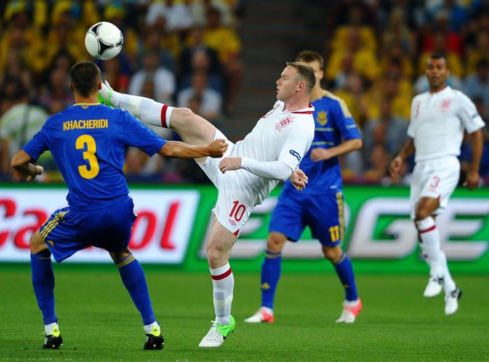 Фоторепортаж и видео с матча Украина–Англия на  Евро-2012. Фото:  Scott Heavey/Getty Images