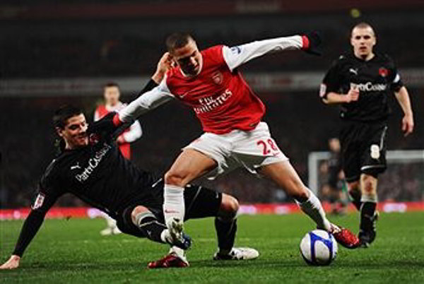 «Арсенал» разгромил  «Лейтон Ориент» со счетом  5:0. Laurence Griffiths/Getty Images
