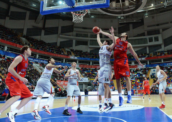 Баскетбольный клуб ЦСКА одержал победу в матче с «Летувос Ритас»