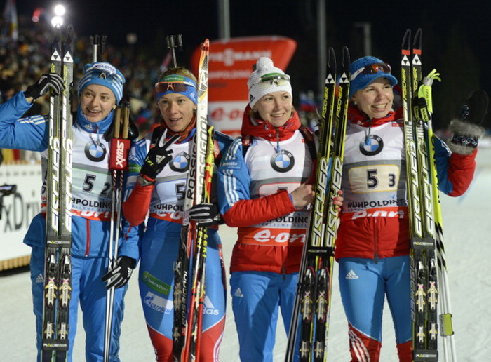 Биатлонистки из России взяли «серебро» на Кубке мира