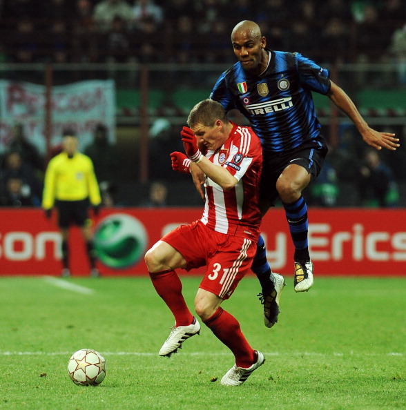 «Интер Милан» -  «Бавария Мюнхен» 0:1. Фото: Valerio Pennicino/Lars Baron/Bongarts/Getty Images