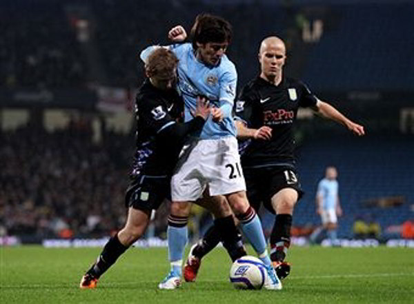 «Манчестер Сити» разгромил  «Астон Виллу» со счетом  3:0. Фото: Mike Hewitt/Getty Images
