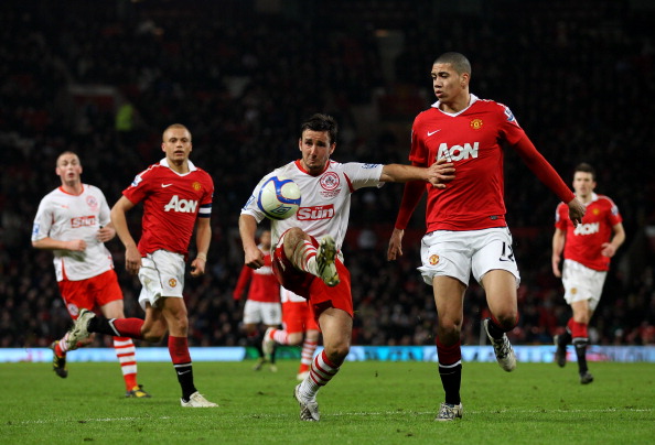 «Кроули таун» проиграл «Манчестер Юнайтед» 0:1. Фото:  Alex Livesey/Getty Images