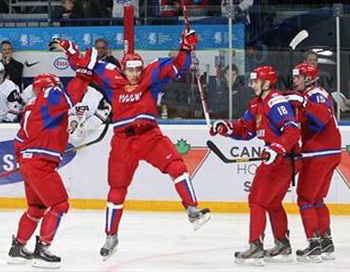Российская молодёжная сборная по хоккею обыграла команду США