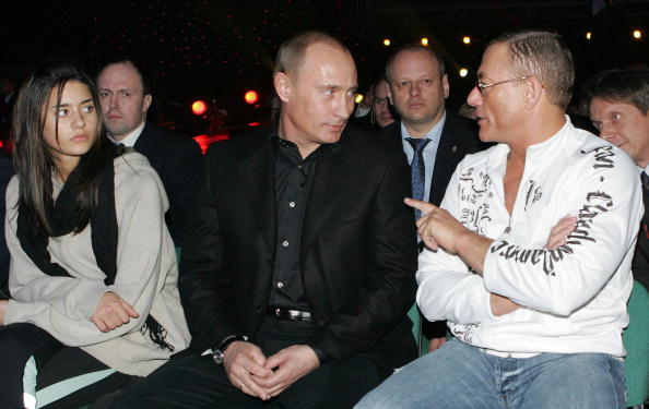 Владимир Путин и Ван Дамм посмотрели бой  Фёдора Емельяненко в Сочи