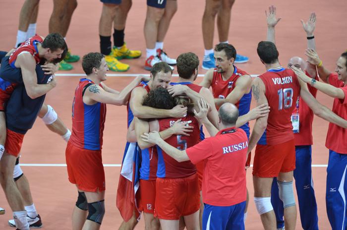Российские волейболисты впервые стали чемпионами Олимпийских игр. Фоторепортаж с финального матча
