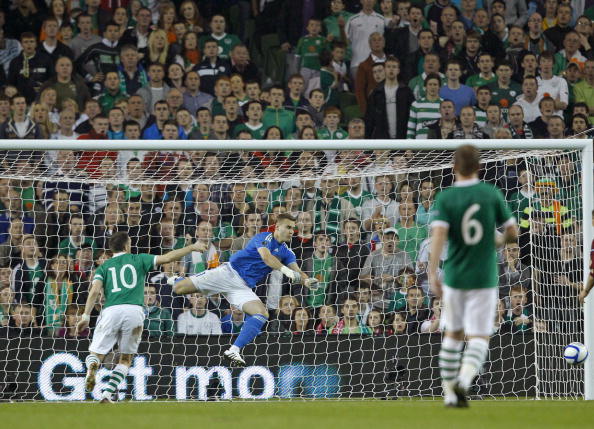 Россия обыграла Ирландию в отборочном матче Евро-2012