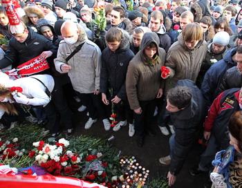 Акция памяти Егора Свиридова в Москве