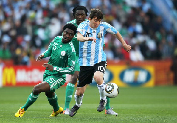 Кубок мира 2010. Аргентина-Нигерия - 1:0. Фоторепортаж