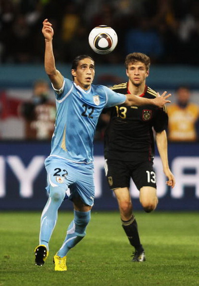 Кубок мира 2010. Германия - Уругвай - 3:2. Фоторепортаж