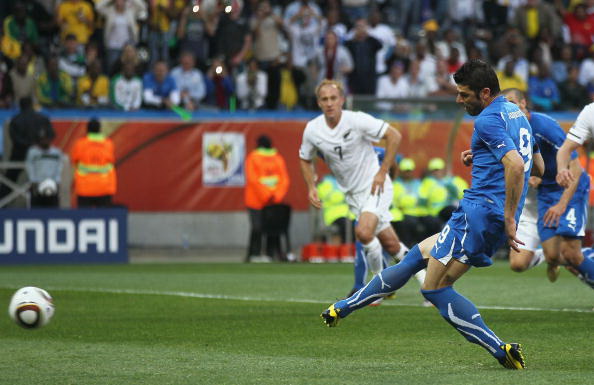 Кубок мира 2010. Италия - Новая Зеландия 1:1. Фоторепортаж