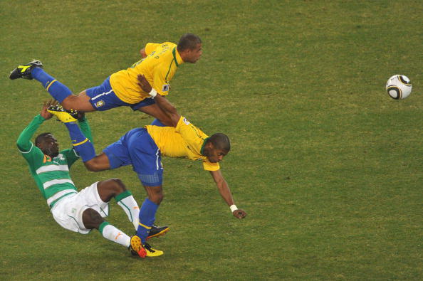 Кубок мира 2010. Бразилия - Кот-дИвуар  3:1. Фоторепортаж