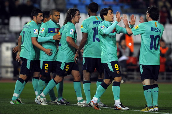 «Альмерию»  «Барселона» обыграла с разгромным счетом 8:0 на чемпионате Испании по футболу