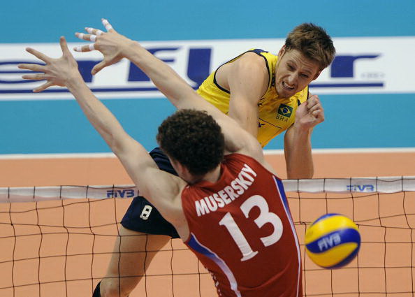 В финале Мировой лиги по волейболу Россия проиграла Бразилии. Фоторепортаж