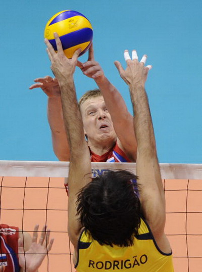 В финале Мировой лиги по волейболу Россия проиграла Бразилии. Фоторепортаж